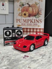 Autoradio d'epoca TYCO R/C Ferrari F40 controllata