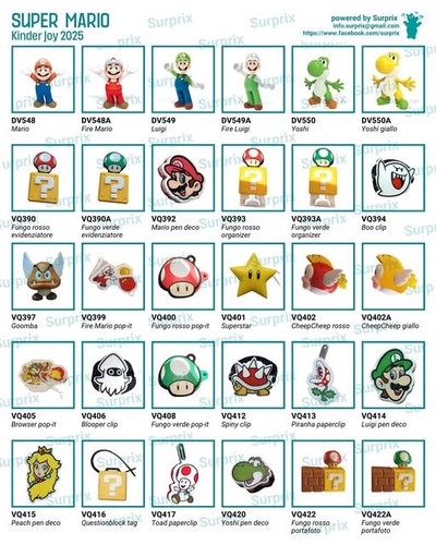 Kinder joy super mario 2025 - joy,