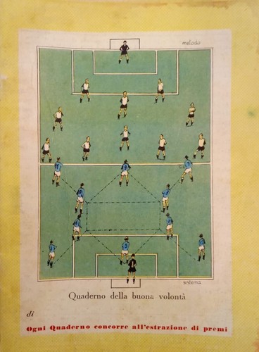 Quaderno calcio testo - quaderno,
