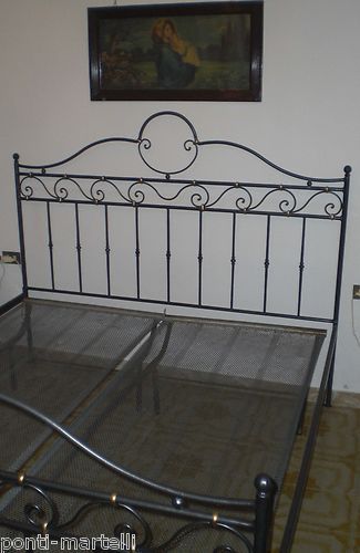 Letto ferro battuto - letto,