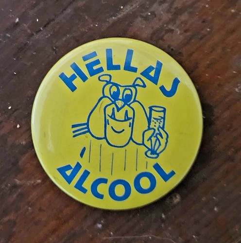 Spilletta pins hellas alcool - hellas,