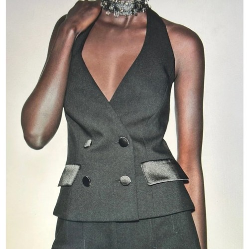 Zara halter gilet - halter, blazer