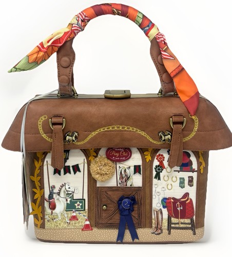 Borsa equitazione pelle