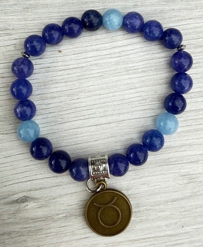 Braccialetto pietre kyanite - braccialetto,