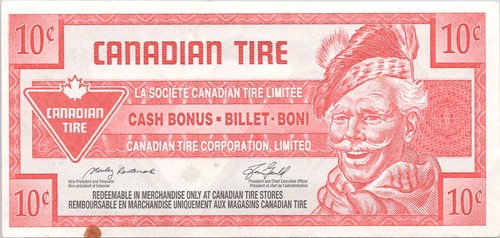 Vintage canadian tire cent - canadian,