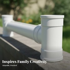 Fioriera a Tubo Decorativo Con