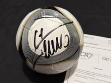 CR7 Museum Ball Signed by Cristiano Ronaldo with Certificate of Authenticity