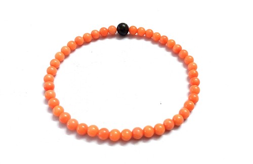Bracciale pollici corallo - bracciale, 7"