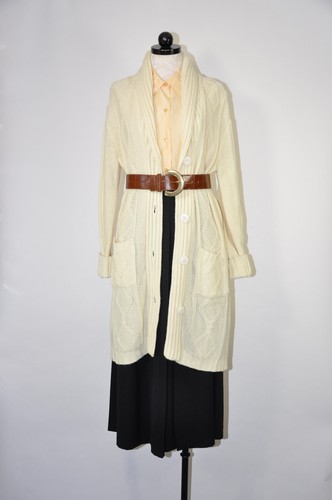 Cardigan lungo spolverino