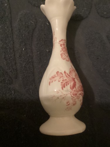 Antique ceramic bud vase