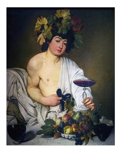 Arte parete classica bacco - da,