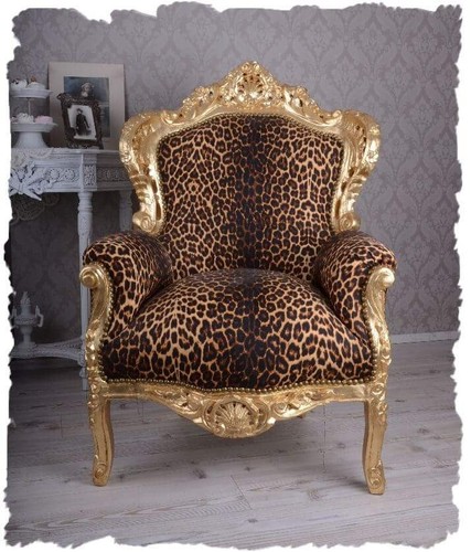 Poltrona trono sedia - chair, in