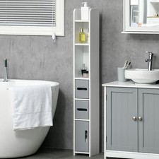 Mobile bagno alto portaoggetti
