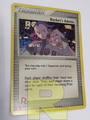 Rocket admin pokemon - admin.,