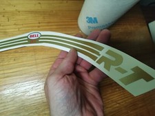 Bell R-T stripe gold vintage