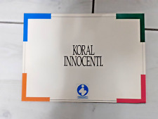 Prospekt brochure depliant pieghevole INNOCENTI KORAL 45 55 DATI TECNICI COLORI