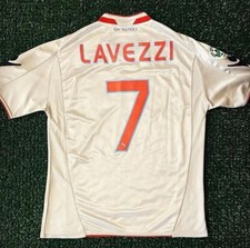 LAVEZZI NAPOLI MATCH WORN SHIRT SEASON 2009-2010