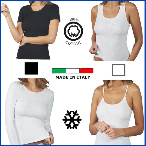 Maglia intima donna manica
