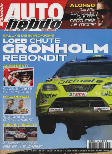 Auto hebdo 1598 05 - hebdo, 23/05/2007
