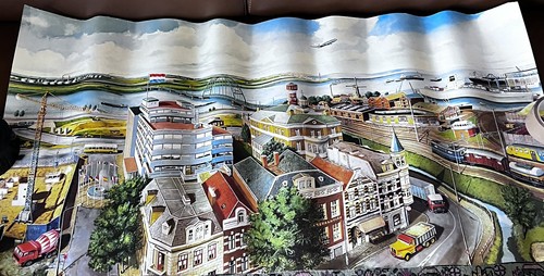 Poster panoramico vintage - panoramico,