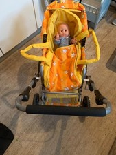 carrozzina per bambole vintage