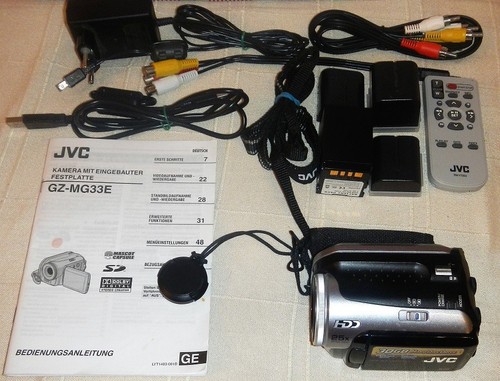 Videocamera hdd gb jvc - gb,