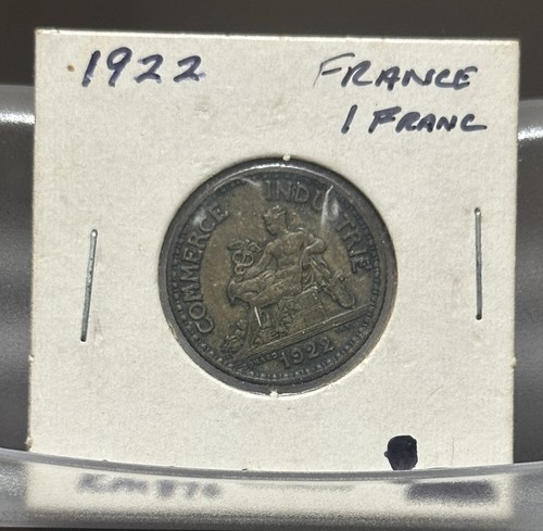 Moneta franco 1922 - 1922, francia