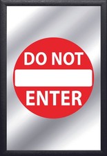 Specchio da parete Do not