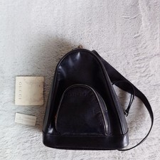 GUCCI Borsa a tracolla Body Bag Pelle di Bambù Nera Usata Autentica Borse Uomo