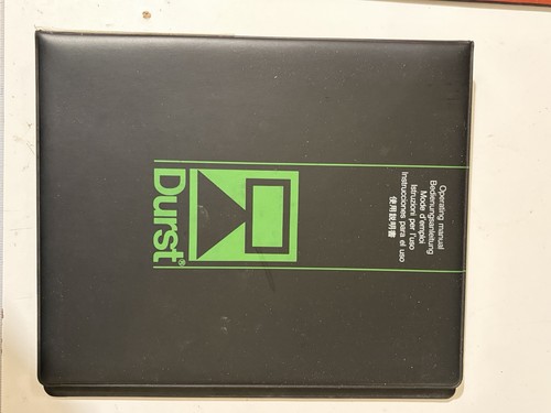 Durst 800 manuale - ac,