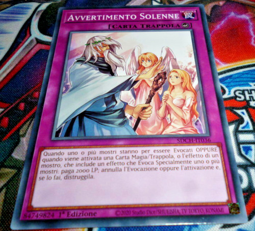 Gi oh avvertimento - 🇮🇹,
