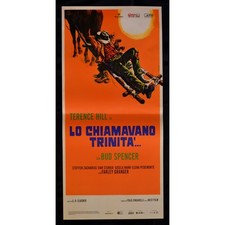 locandina originale LO CHIAMAVANO TRINITA' terence hill spencer cineteca B68