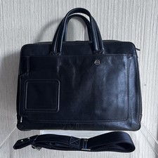 Piquadro Valigetta Pelle Nera