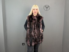 Gilet pelliccia di volpe