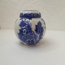 Vintage Vase Von Burleich, Ironstone,England , H- 14cm