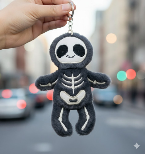 Jellycat scheletro bob peluche - jellycat,