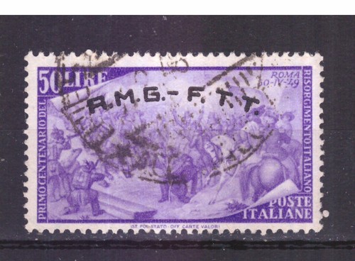 Stamps trieste zone 1948 - a,
