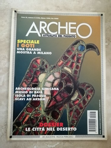 Rivista archeo 3 109 marzo - rivista,