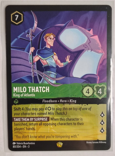 Milo thatch king of - milo, atlantis