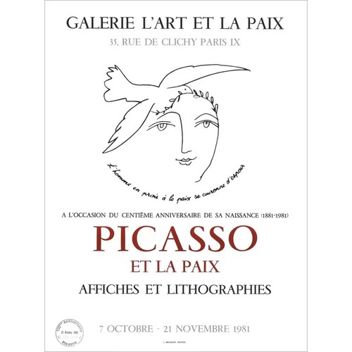 Picasso pablo litografia - picasso,