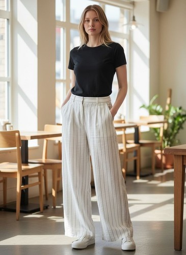 Pantalone donna loft vita - donna, alta