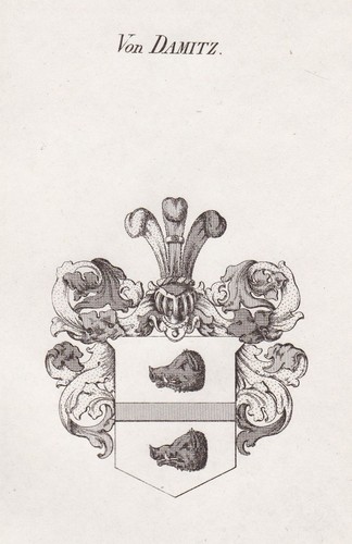 1820 damitz pomerania stemma - 1820,