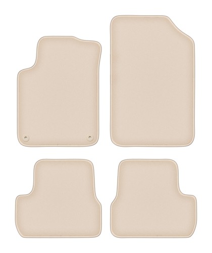 Set tappetini moquette beige