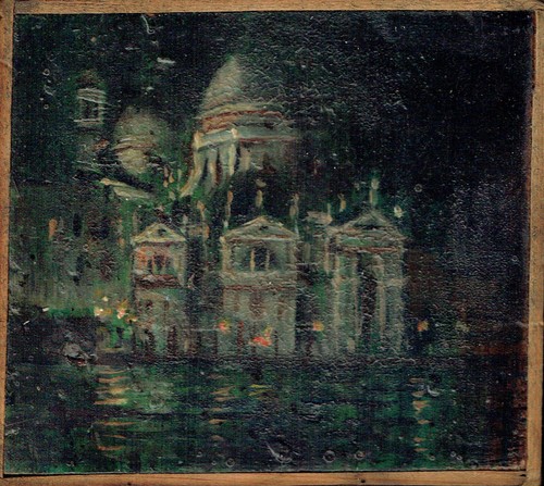 Dipinto olio tavoletta - olio,