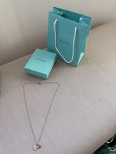 Collana 18" ciondolo cerchi