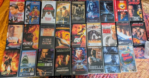 Lotto vhs film - vhs,