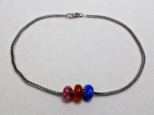 Collana coda volpe - collana, di