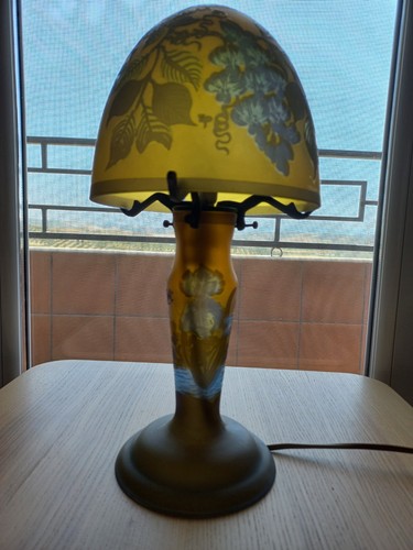 Lampe champignon gallé - lampe,