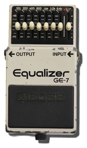 Pedale equalizzatore boss 7 - pedale,