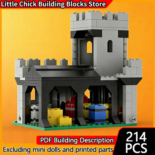 City street view modello moc - view,